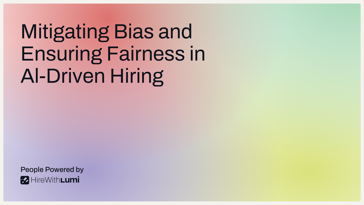 Mitigating Bias and Ensuring Fairness in AI-Driven Hiring